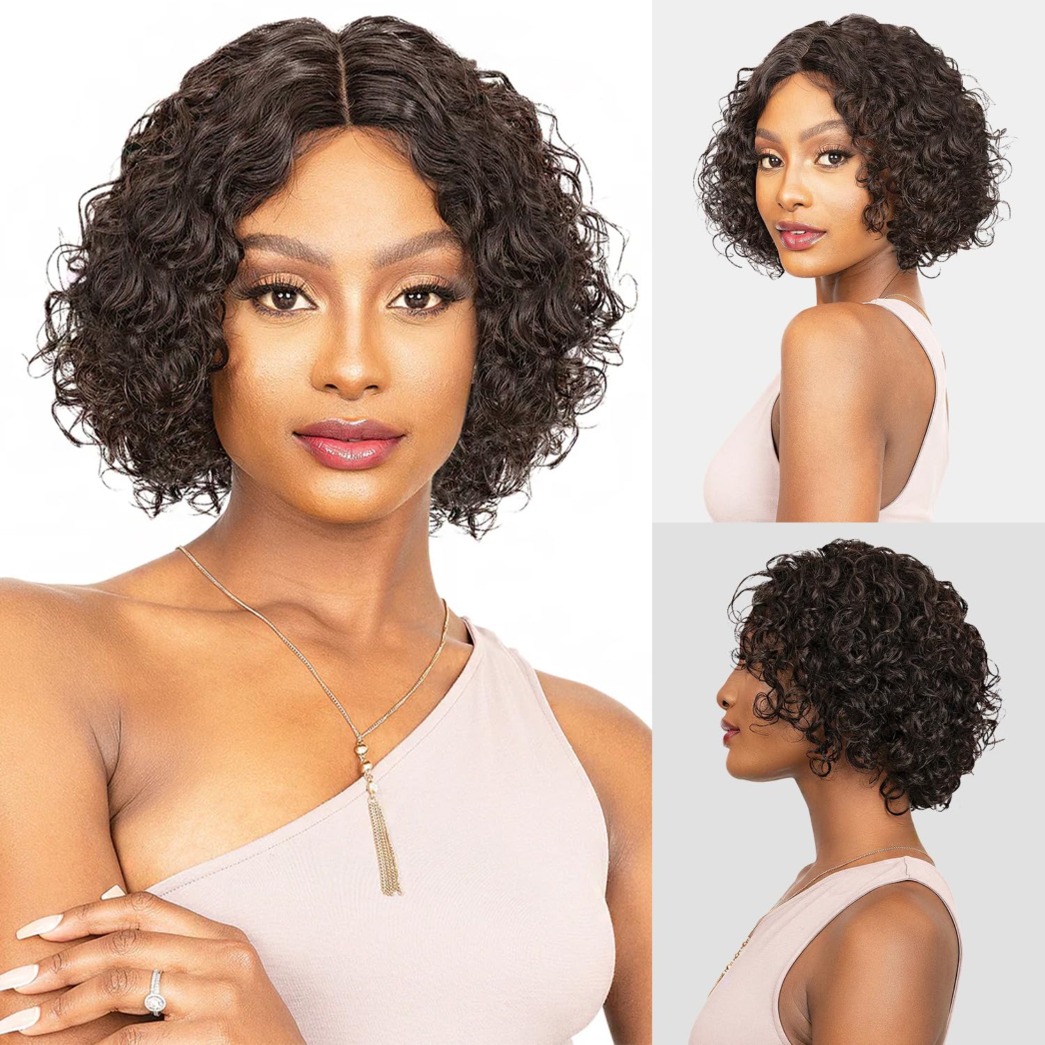 Amazon.com : JANET Collection Natural Virgin Remy Human Hair Wig